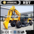 Hot! XCMG wheel excavator XE150W 15 ton 0.58m3 china mini digger for garden